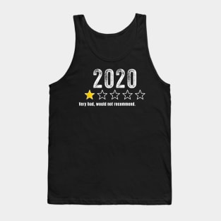 2020 Very Bad, Would Not Recommend Funny Gifts For Men Women Tank Top